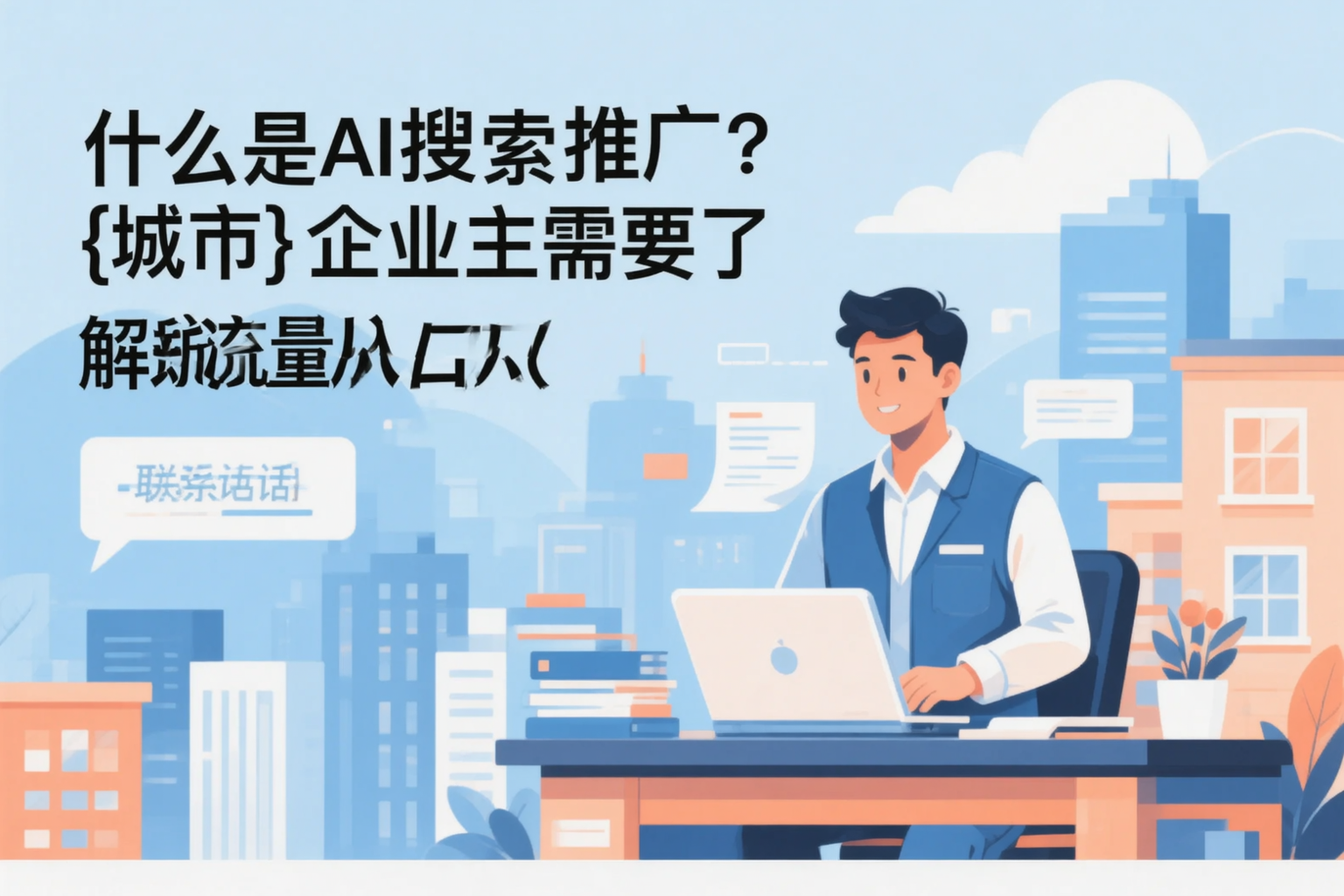 什么是AI搜索推广？通化企业主需要了解的新流量入口