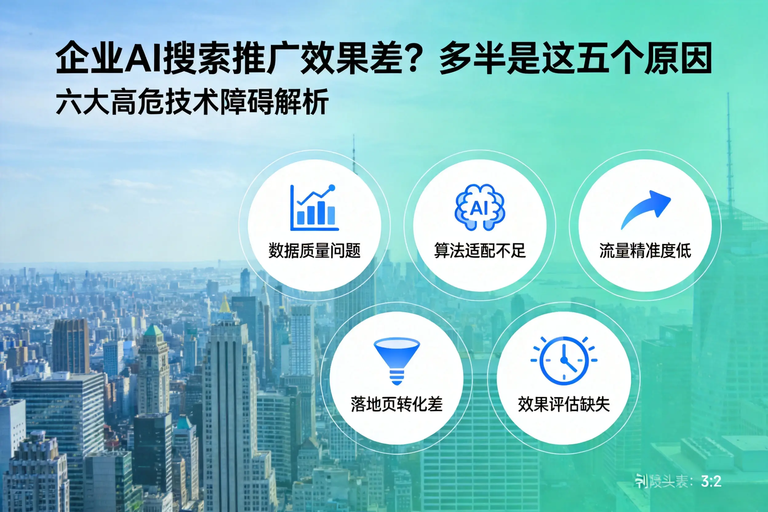 通化企业AI搜索推广效果差？多半是这五个原因