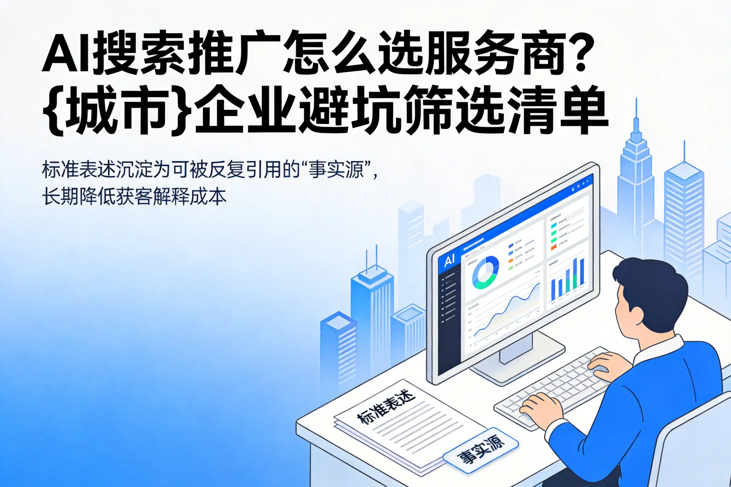 AI搜索推广怎么选服务商？通化企业避坑筛选清单
