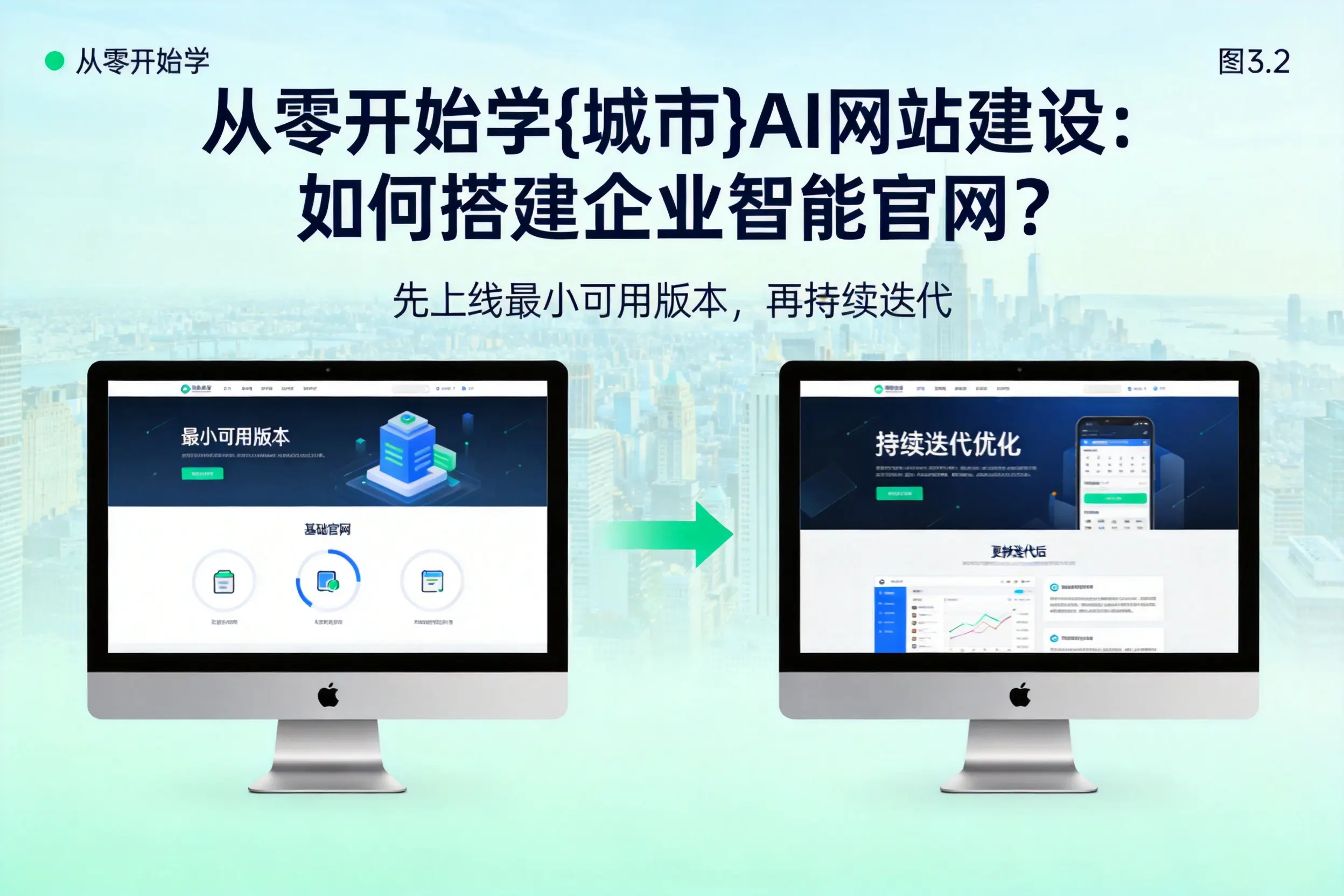 从零开始学通化AI网站建设:如何搭建企业智能官网?