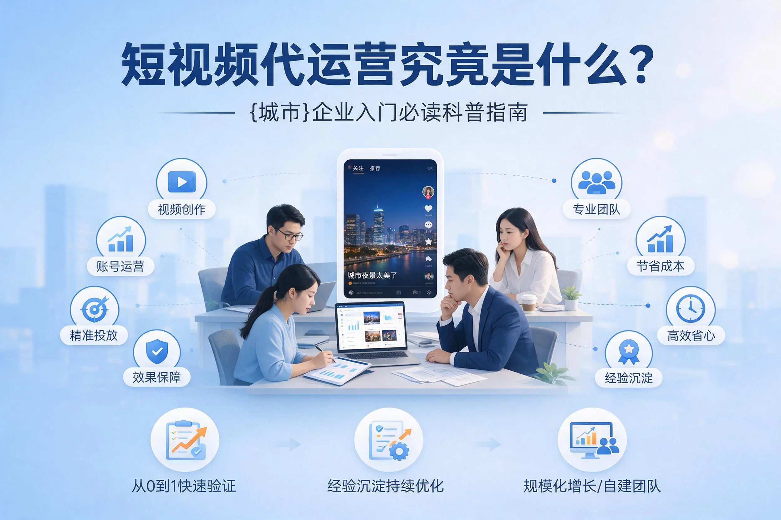 短视频代运营究竟是什么?通化企业入门必读科普指南