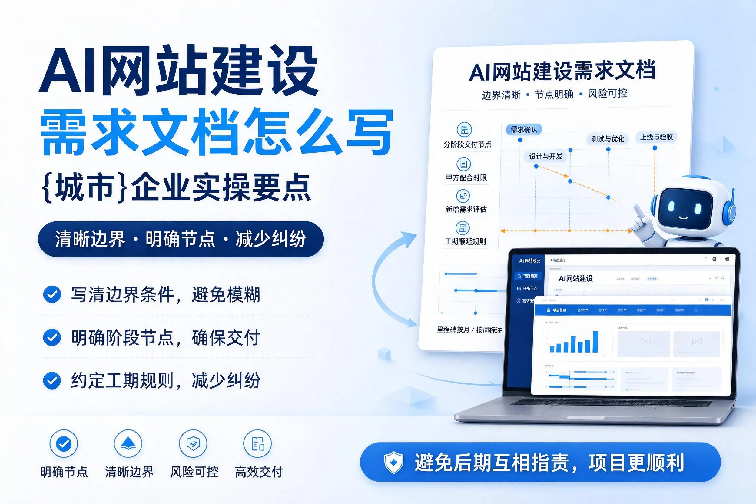 AI网站建设需求文档怎么写,通化企业实操要点