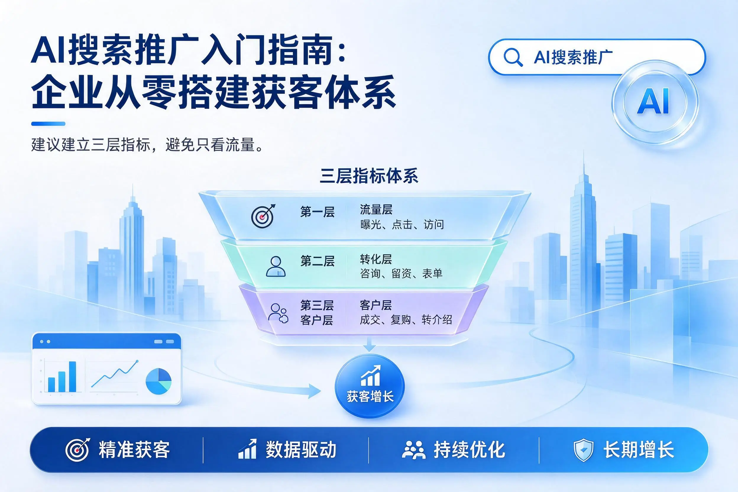 AI搜索推广入门指南：通化企业从零搭建获客体系